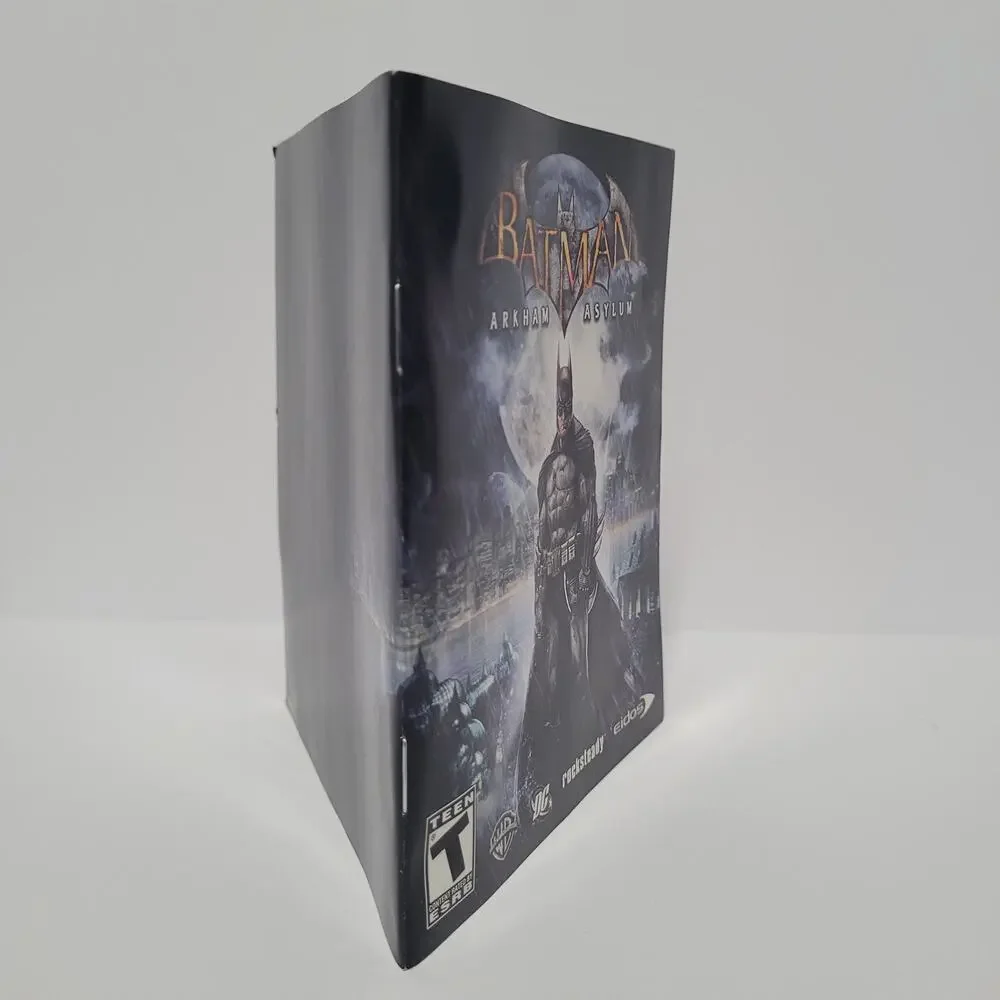 Batman: Arkham Asylum (Sony PlayStation 3, PS3 Game 2009) With Manual PRE-OWNED